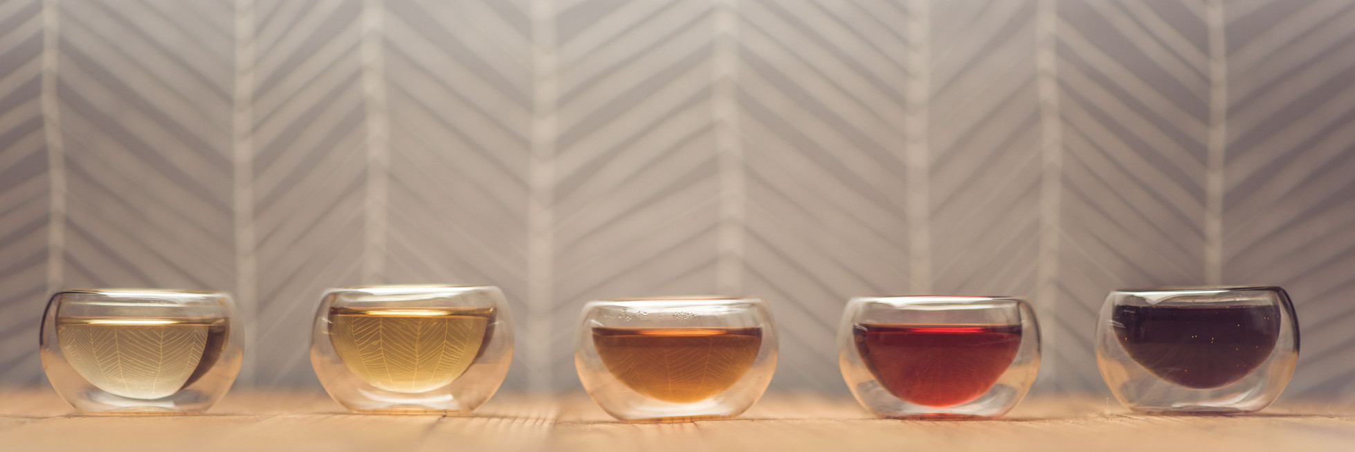 Les 6 couleurs du thé Colors of Tea