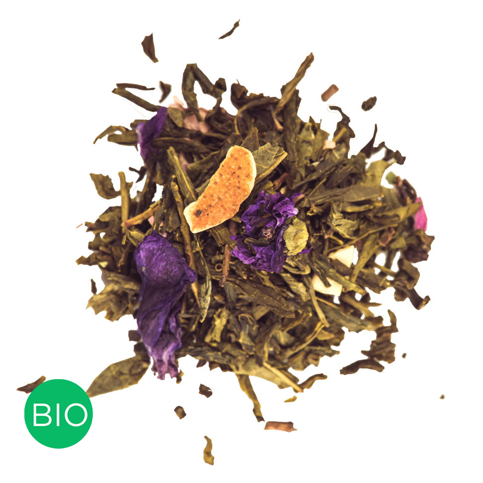 vert de jouvence Photo du thé Vert de Jouvence Bio thé vert Colors of Tea