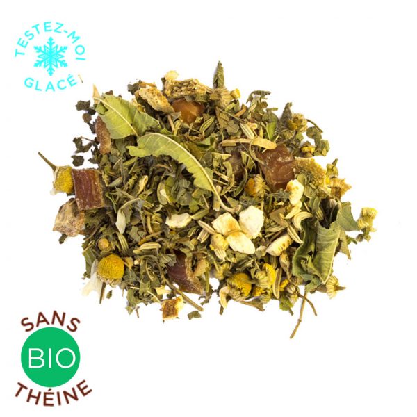 Photo Farniente bio, sans théine à tester glacé, tisane Colors of Tea