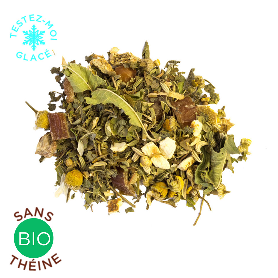 farniente ice tea Photo Farniente bio, sans théine à tester glacé, tisane Colors of Tea