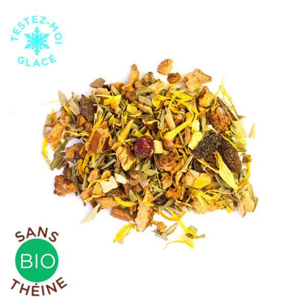 Photo Le mas des Oliviers Bio, sans théine et à tester glacé, tisane Colors of Tea