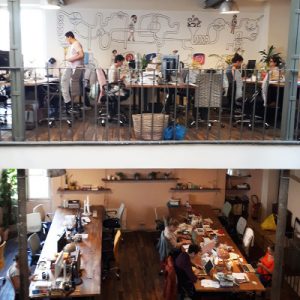 Un thé avec Delphine Groll dans les bureaux de My Little Paris, Colors of Tea