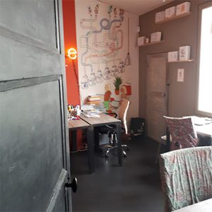 Bureaux de My Little Paris, un thé avec Delphine Groll, Colors of Tea