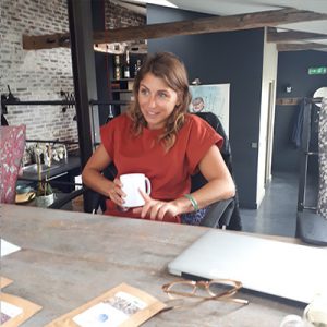 Un thé avec Delphine Groll dans les bureaux de My Little Paris, Colors of Tea