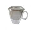 mug transparent avec filtre intégré colors of tea