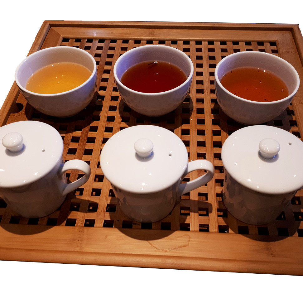 atelier 4 Introduction au Monde du thé : photo d'une dégustation de thé professionnelle