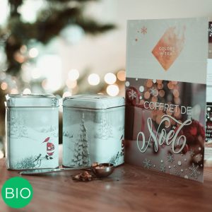 Coffret de Noel Colors of Tea bio personnalisable