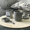 mug gris & blanc par colors of tea