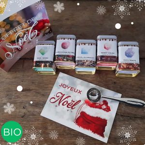Coffret Best of Noël à composer téh et tisane bio colors of tea