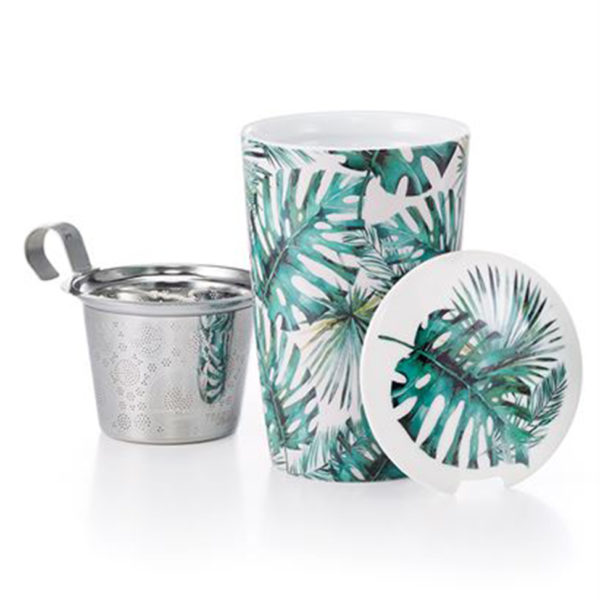 mug jungle avec filtre colors of tea