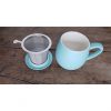 Mug bleu ciel et son filtre colors of tea