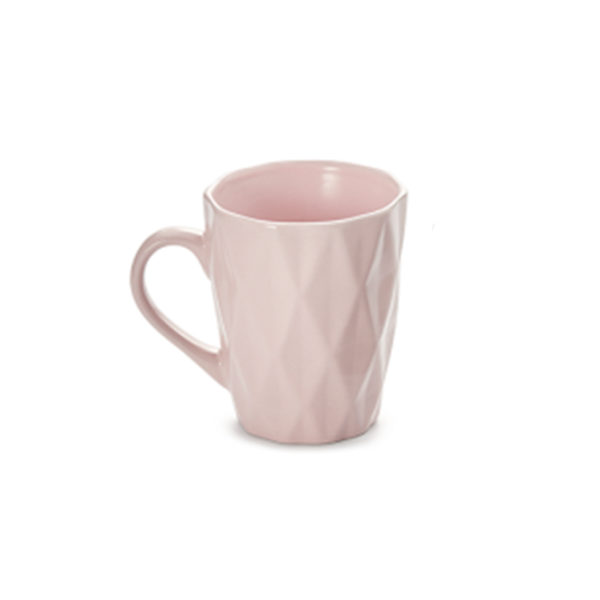 mug diamant rose