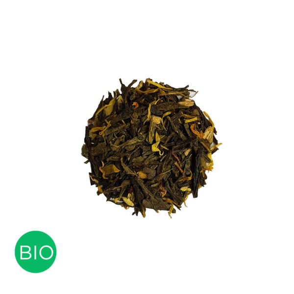 feu sauvage thé vert par colors of tea