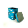 boite cerisier japonais bleu turquoise par colors of tea