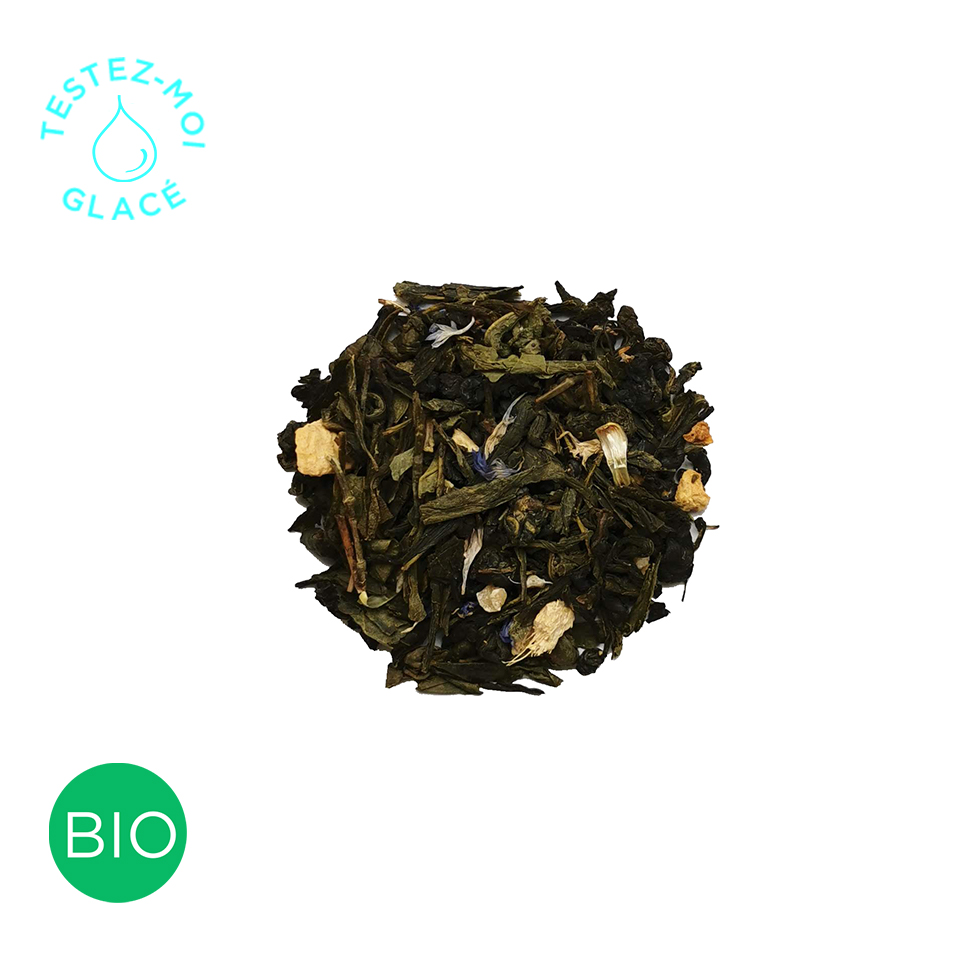 la colline aux pechers bio matière de thé par colors of tea