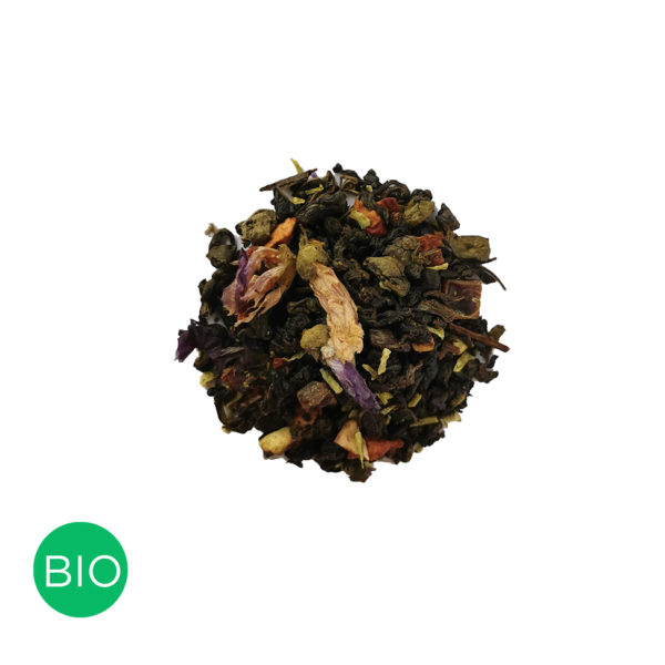 Photo Nuage de coco, Oolong bio colors of tea